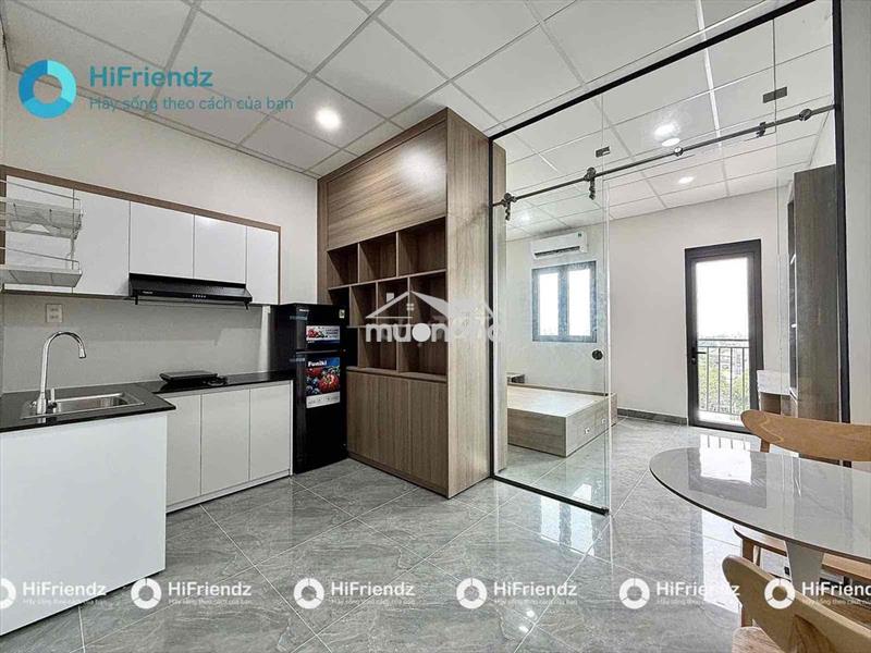1 phòng ngủ bancol tách bếp - nhà mới chưa qua sử dụng