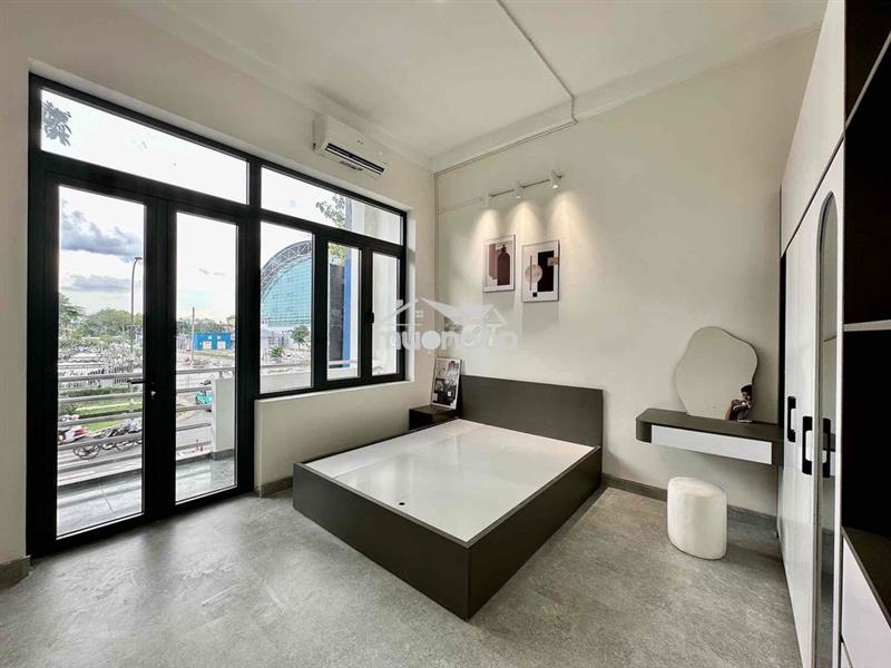 Căn hộ 1pn 60m2 ban công full nội thất quận 10 14tr399