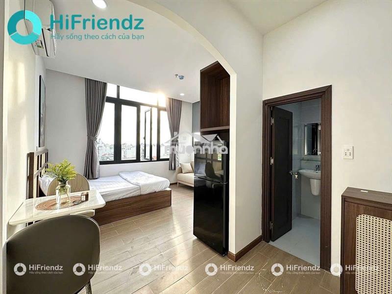 Studio full nội thất mới tinh giảm 500k/th đầu tiên ngay vlu,iuh