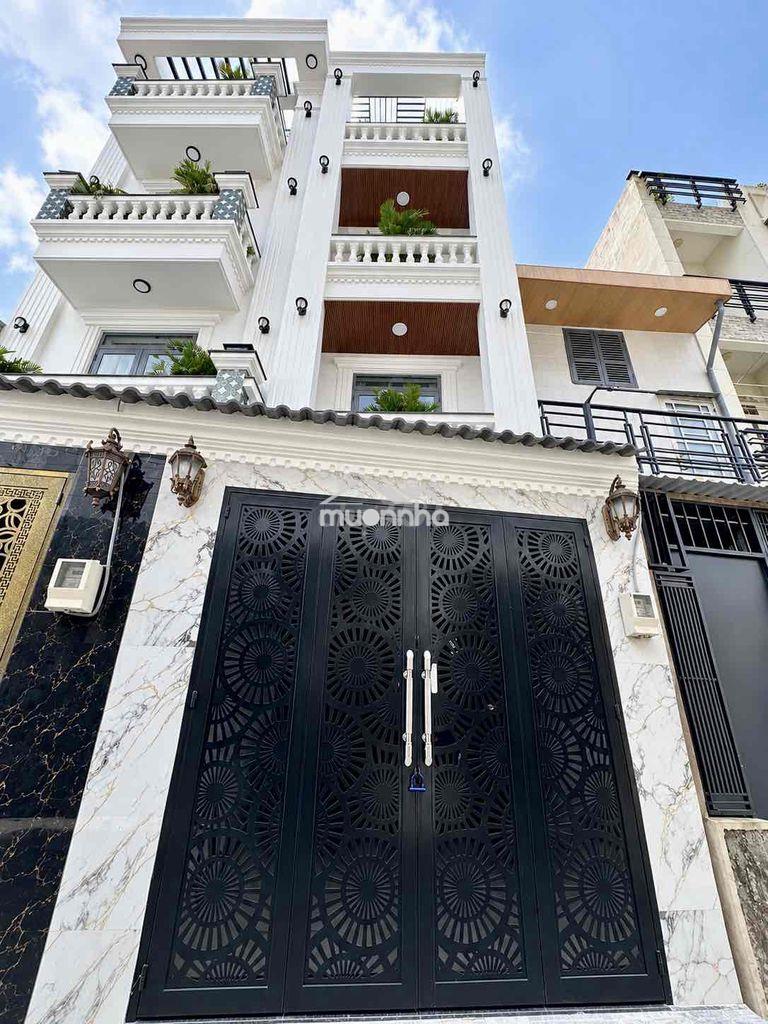 🏡 Nhà 4 tầng - 87,1m² - có thang máy - hxh - gần cv làng hoa