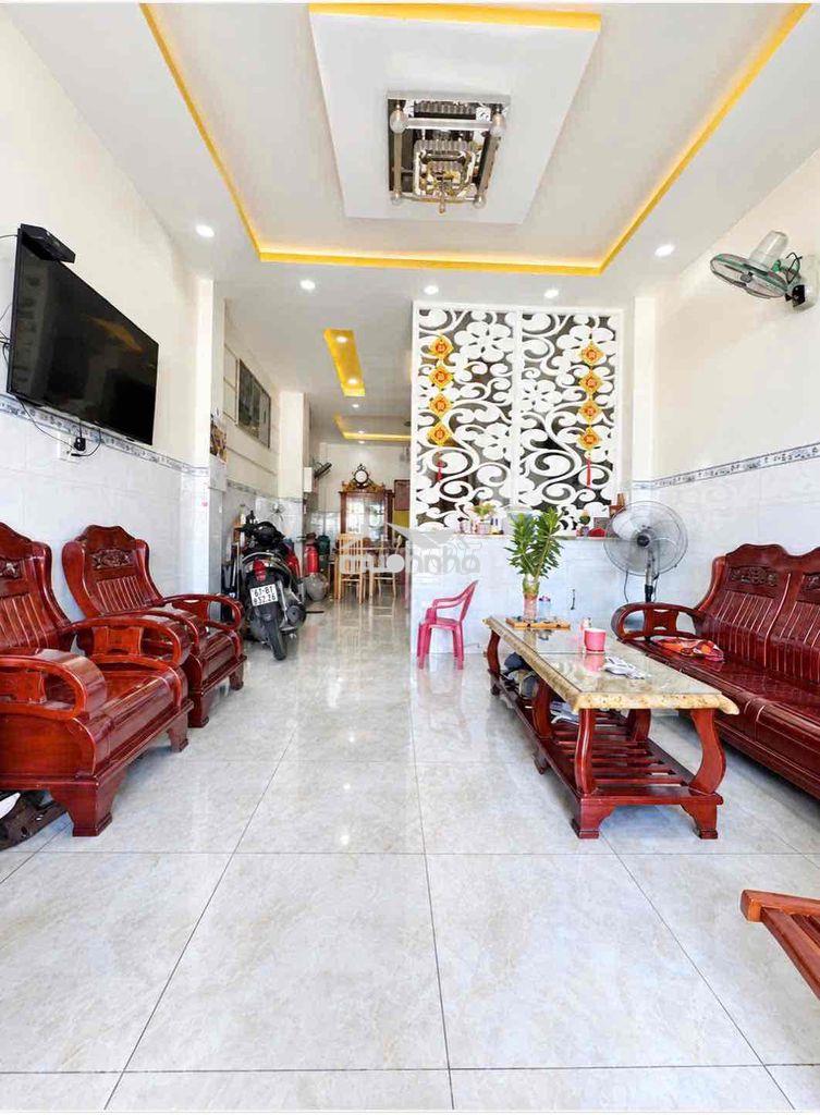 Nhà đẹp shr 4*13m 3 tấm 4pn hẻm thông 7m buôn bán ngay chợ nữ dân công - Ảnh 2