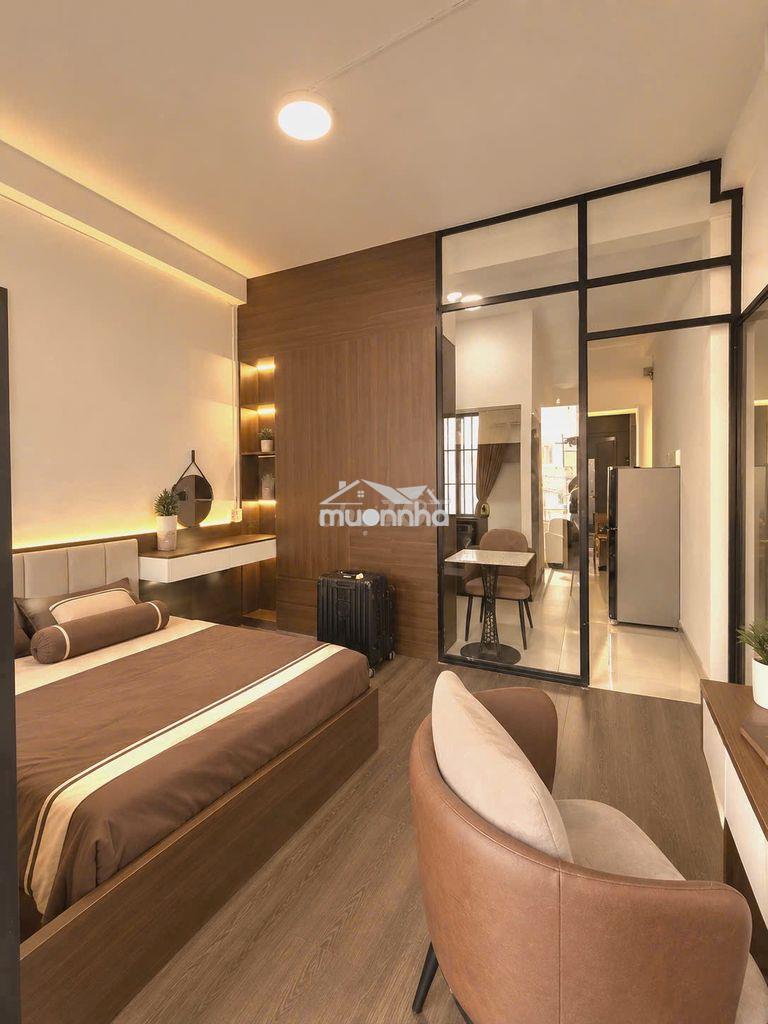 Phòng ban công-tách bếp-máy giặt riêng hồ văn huê-full nội thất