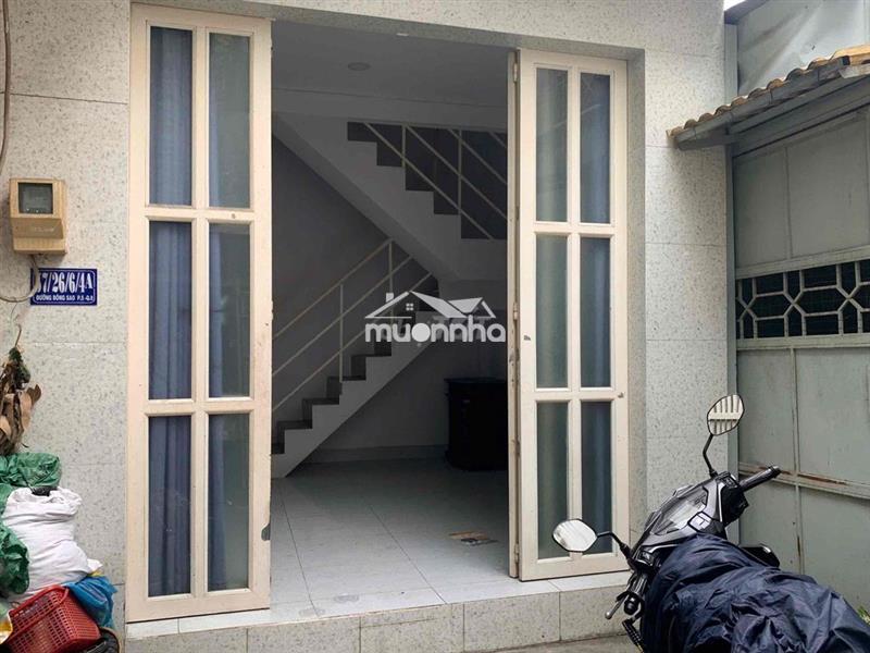 Cho thuê nhà bông sao 2 pn 50m2 hđ lâu dài