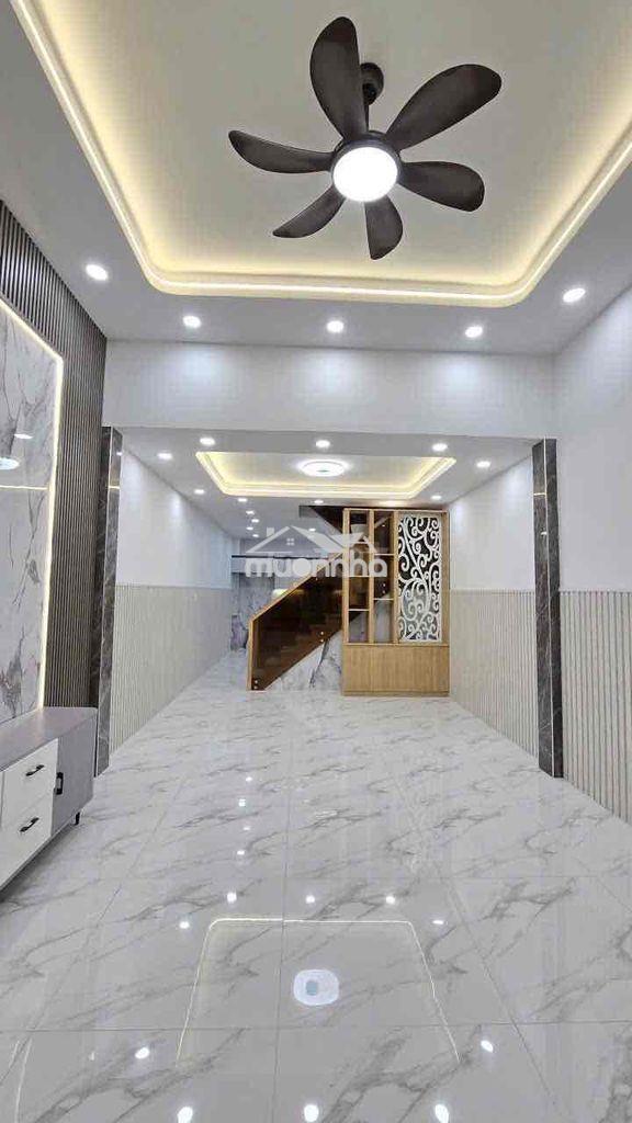 12tr - 4x14m - 1lầu - 3pn - nhà mới 100%  – đường số 4 - gò xoài, bình