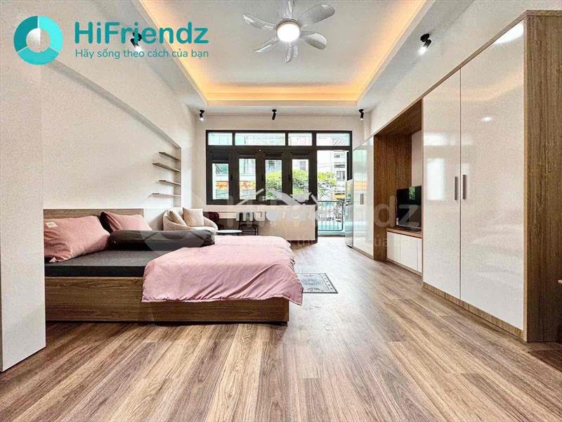 🍀Studio banconl lớn - nhiều ánh sáng - full nội thất - thang máy -