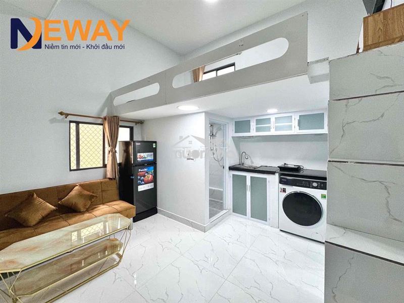Căn hộ duplex mới xây máy giặt riêng an ninh ngay hoàng hoa thám