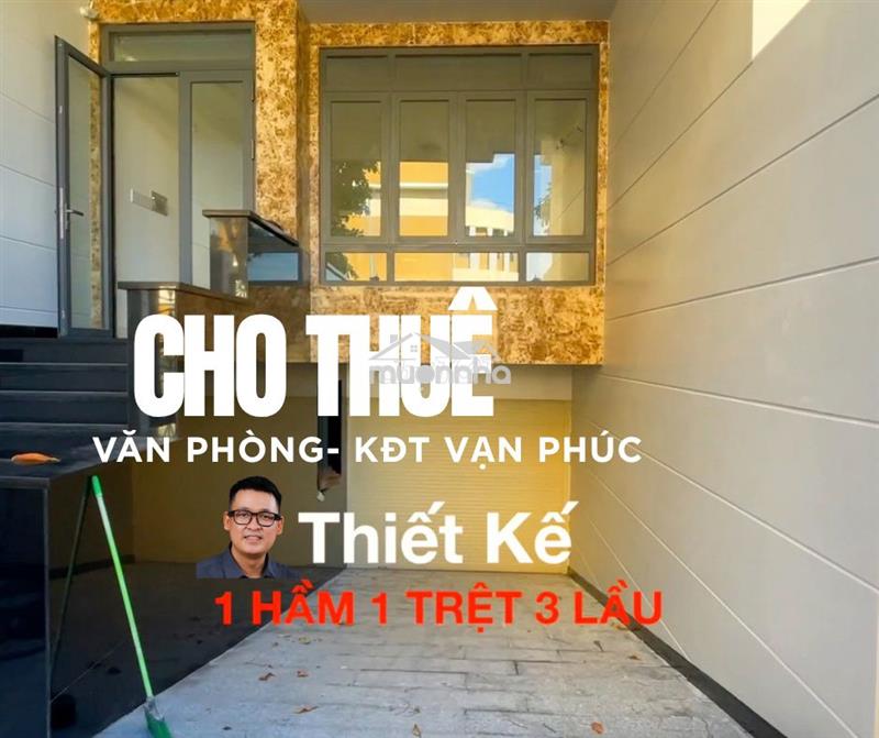 Cho thuê 2 tầng (trệt + tầng 1) sàn trống suốt tại kđt vạn phúc city
