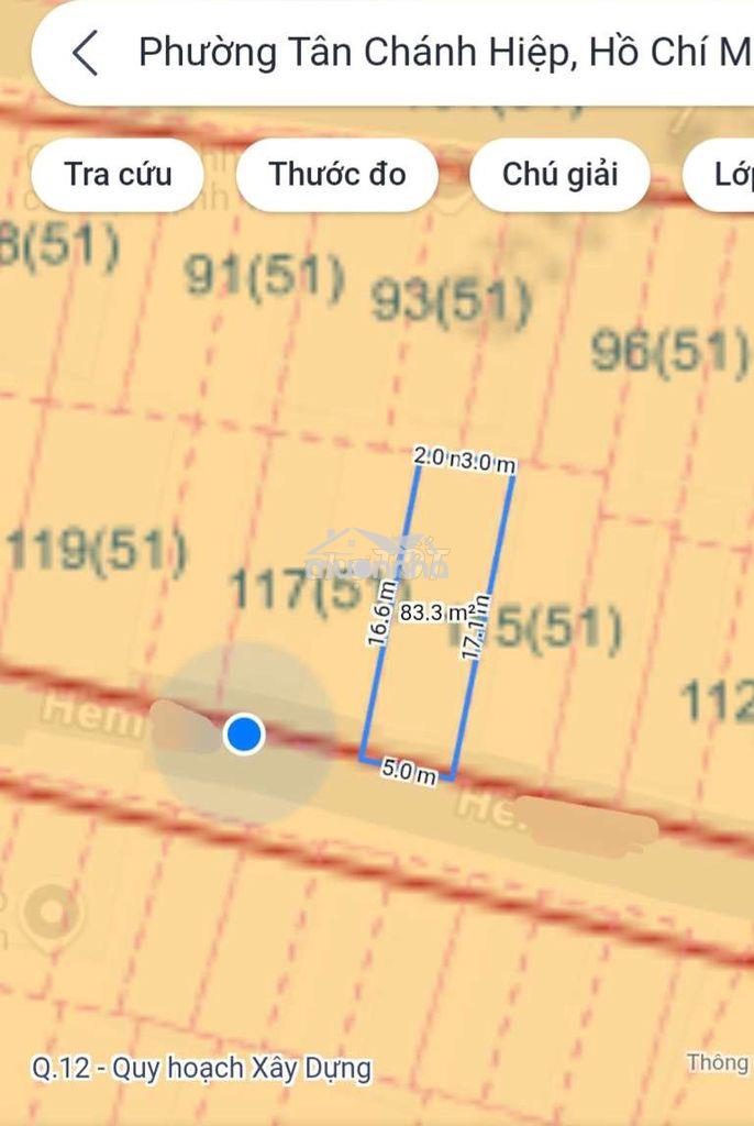 Cho thuê nhà 3 tầng dt: 5 x 16,60m. đường trần thị năm,  quận 12 - Ảnh 4