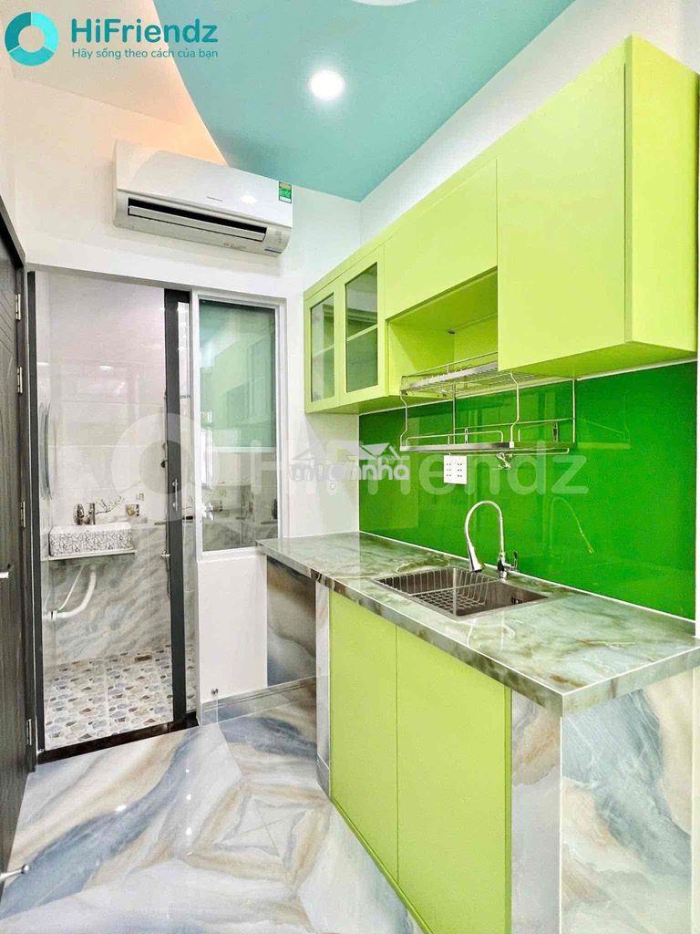 Căn hộ mini full nội thất mới máy giặt riêng thang máy kế cầu chữ y - Ảnh 3