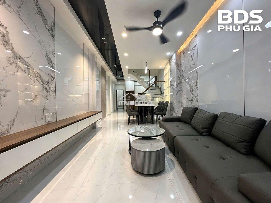Nhà mới huỳnh tấn phát nhà bè - Ảnh 4