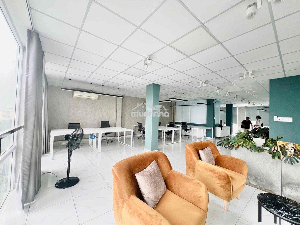Cho thuê sàn văn phòng 150m2 - chỗ đậu oto 20 xe máy - khu k300 lotte - Ảnh 2