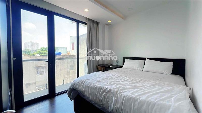 Cho thuê căn hộ 1pn 50m2 mới 100% ban công - nguyễn thông q3