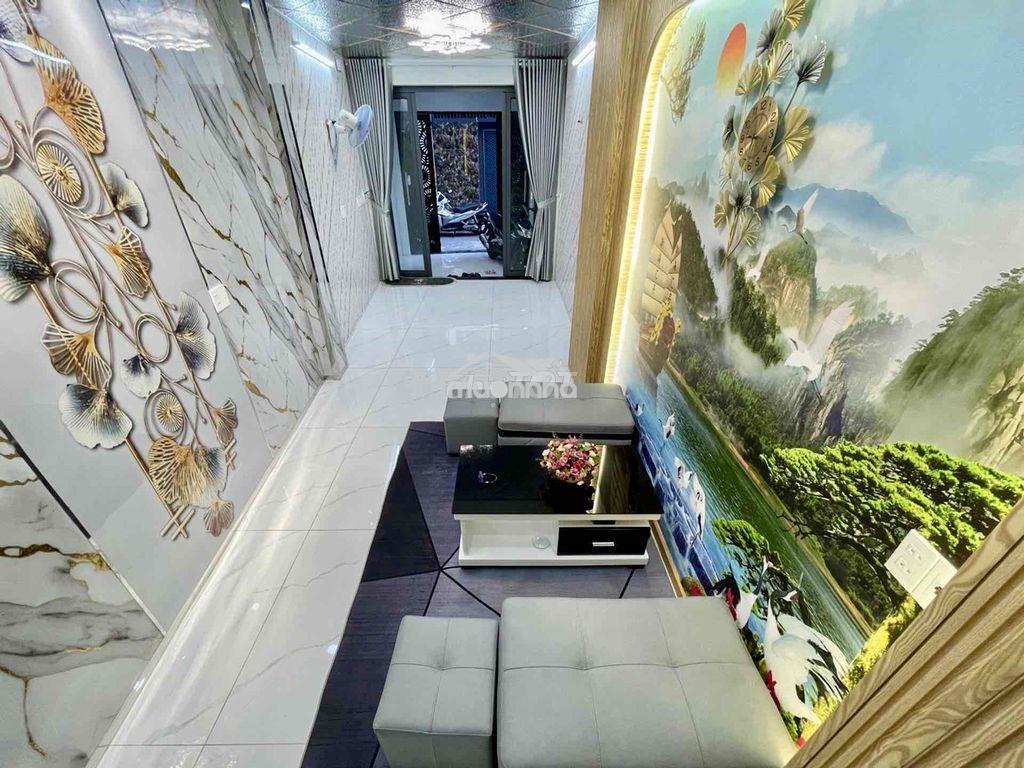 🏡 Nhà 4 tầng - 87,1m² - có thang máy - hxh - gần cv làng hoa - Ảnh 3