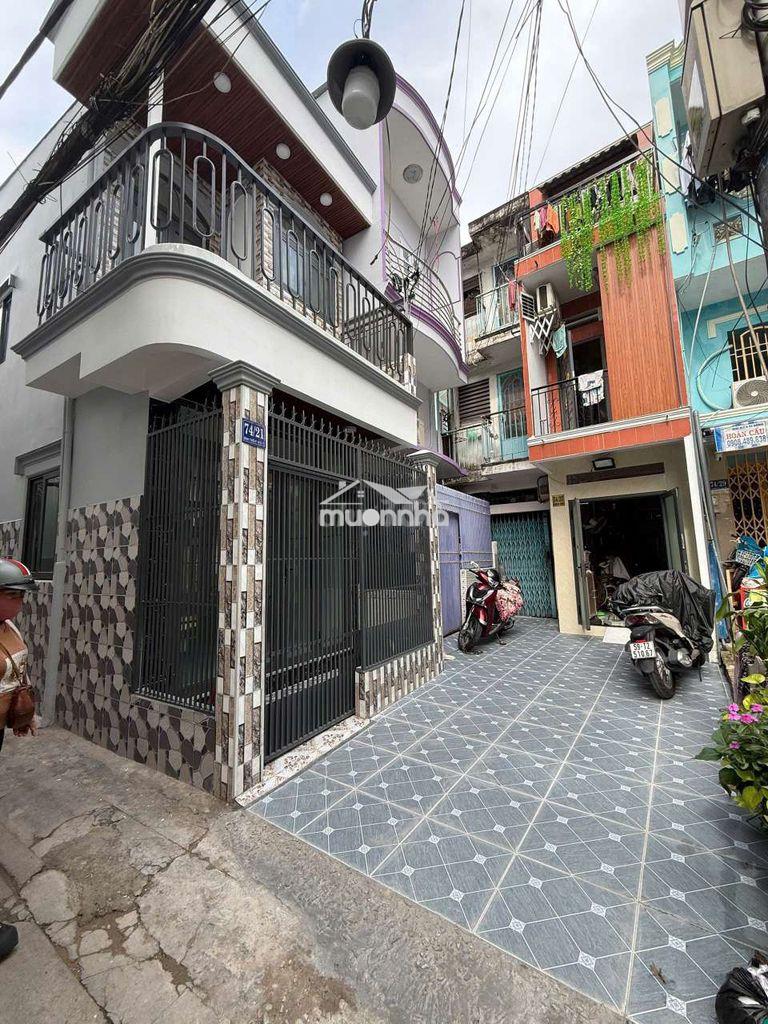 Bán nhà hẻm xe hơi đường âu cơ q11 nở hậu 6m - Ảnh 2