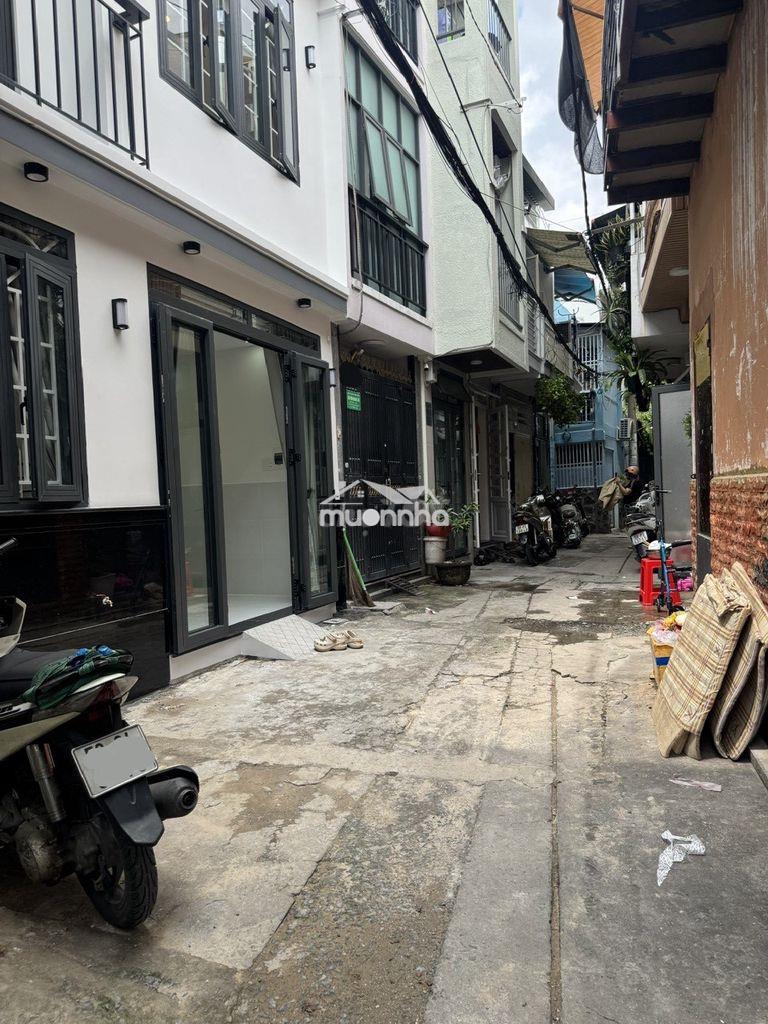 Nhà mới 3pn ngang 6m sân 5m thoáng mát lạc long quân tb - Ảnh 2