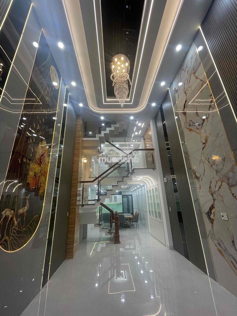 Nhà mới xây hương lộ 2, 4.5 lầu 4x17m full nội thất hẻm xe hơi. 6.3 ty - Ảnh 2