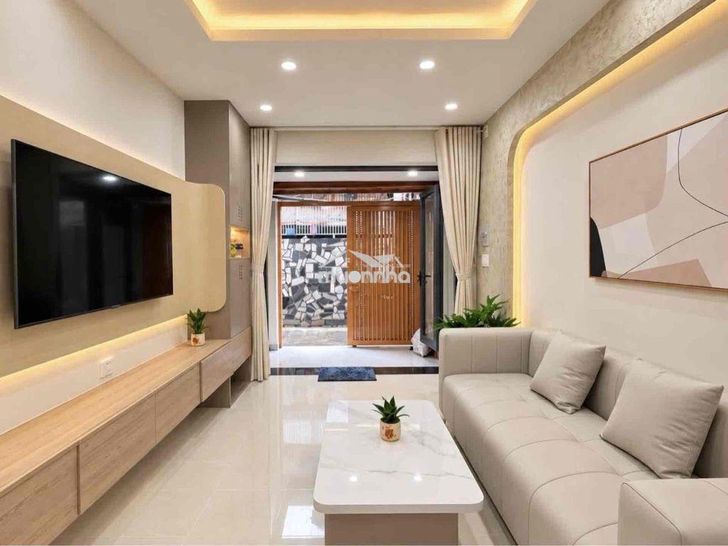 2 tầng btct,38m2,2pn,hẻm thông oto,shr,tặng full nt - Ảnh 4