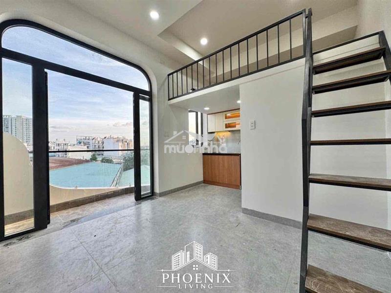 Cho thuê duplex ban công thoáng mát gác cao ở được 4-5 người