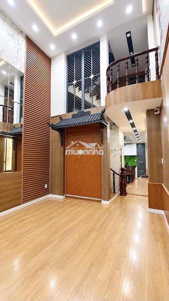 Hẻm 6m gò dầu nhà cho thuê trệt lững 2 lầu st. 4pn,4wc. nhà mới