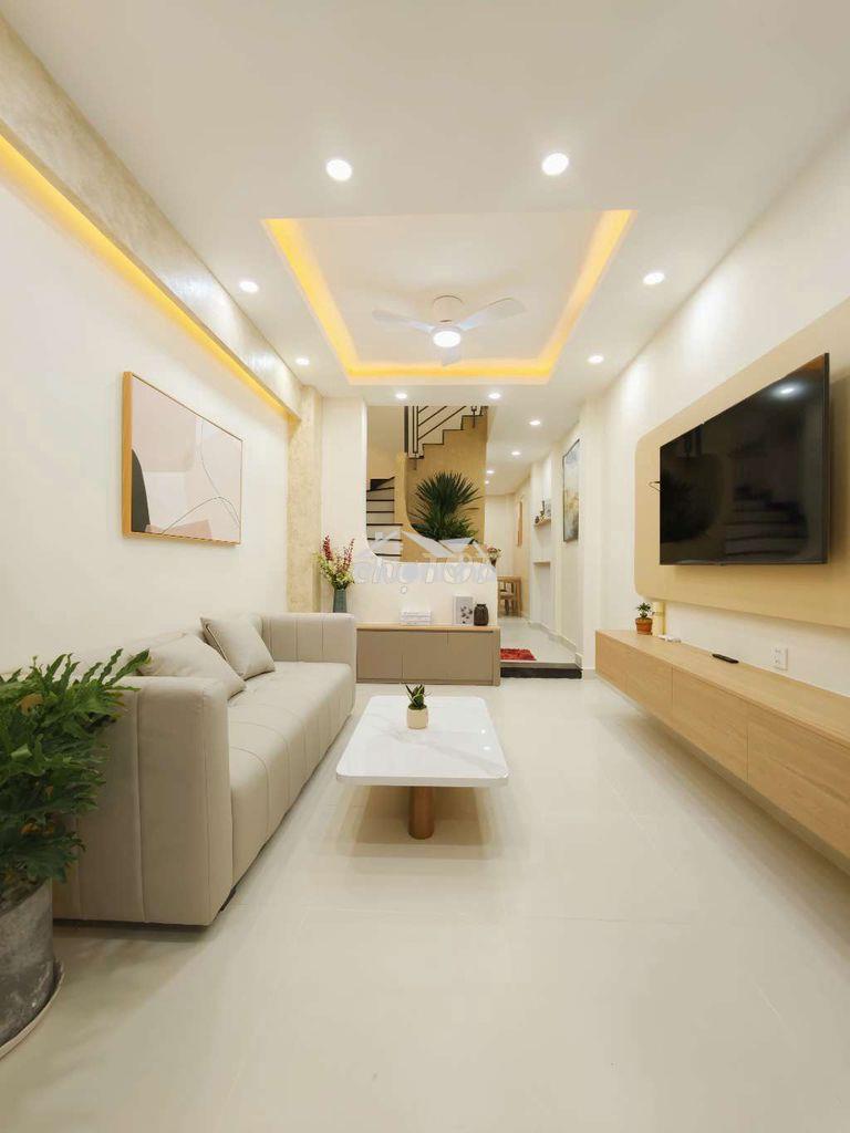 Đinh bộ lĩnh, 37m2, hẻm vf3 tới cửa thông tứ phía, hoàn công đủ - Ảnh 4