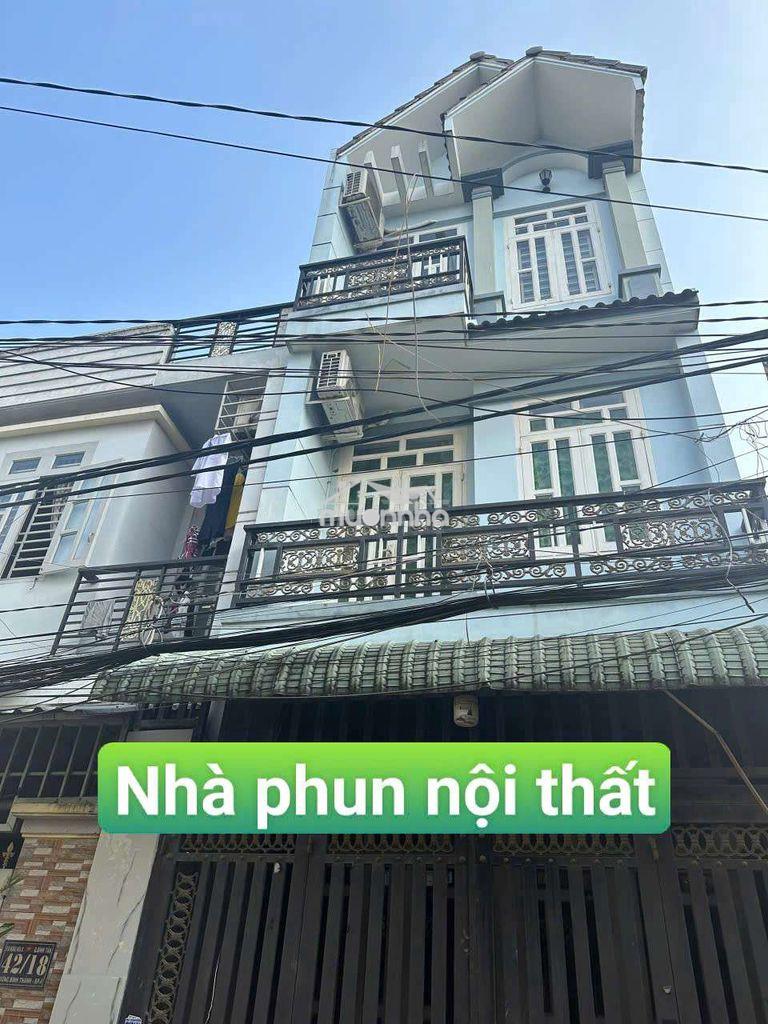 Nhà 4*12 , 2 lầu nội thất đường bình thành bình hưng hòa bình tân a