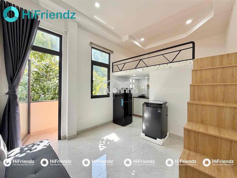 Khai trương 12 phòng căn hộ duplex ban công, cửa sổ gần sân bay, emart