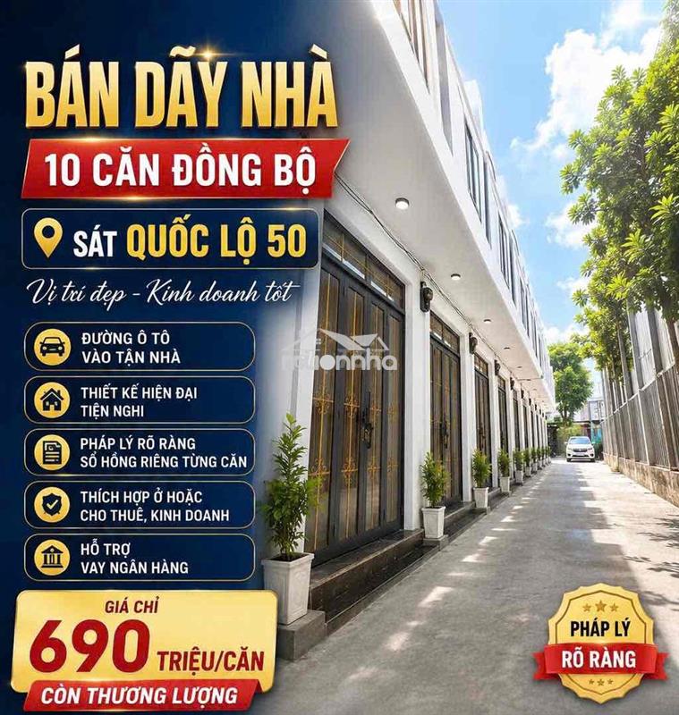 🏡 Nhà phố liền kề - mặt tiền 4m - 30m2 - chỉ 690 triệu