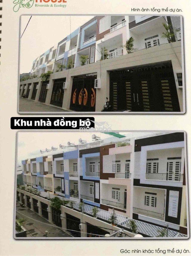 Tttm gigamal khu ven sông - nhà 3 lầu 5pn 6wc sẵn máy lạnh ở + vpcty