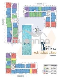 🔥 The privia – cho thuê căn 2pn nội thất cơ bản