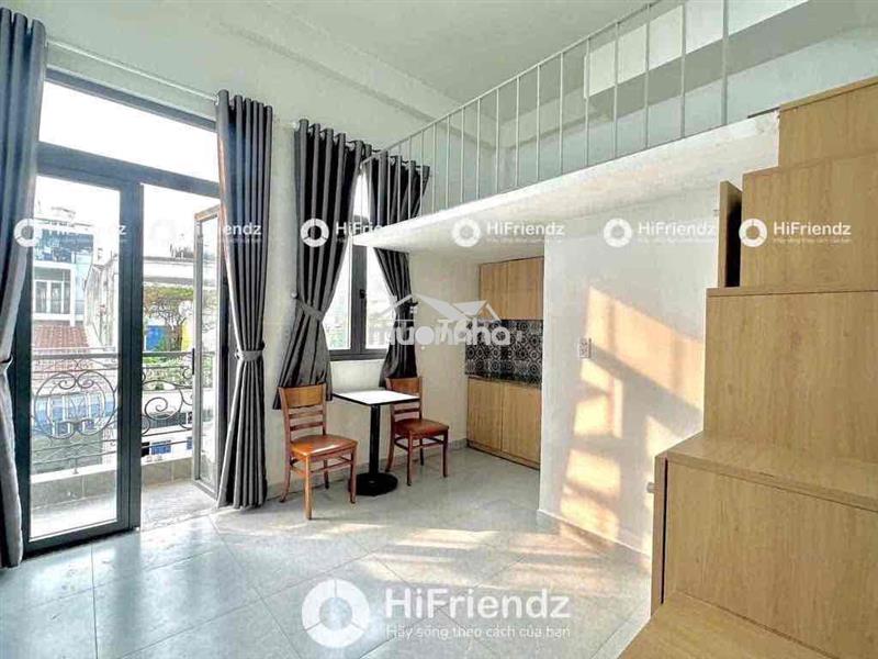 Cho thuê phòng duplex ban công - full nội thấtt - gần đầm sen - đh vhu
