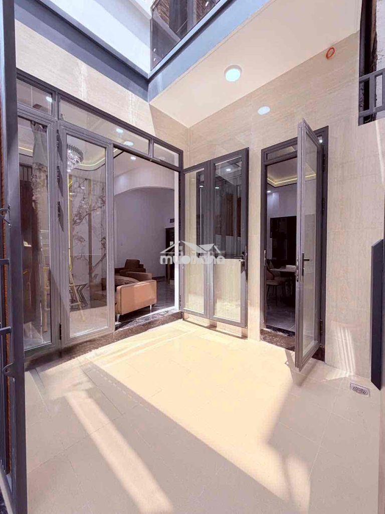 🟢 Nhà bán 4 tầng xây mới 100%_6 x 8-4pn hẻm sau lưng m tiền đường âu d - Ảnh 3