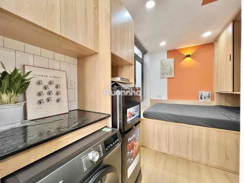 Cho thuê studio - full nội thất, cửa sổ gần aeon tân phú,giáp tân bình - Ảnh 2